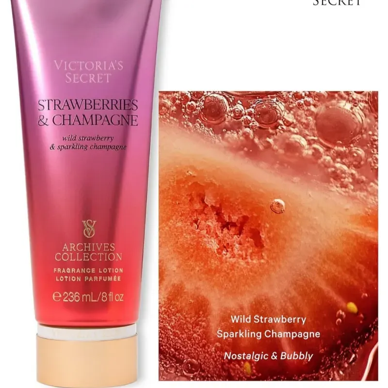 Crema Victoria’s Secret Strawberries & Champagne 🍓🍾