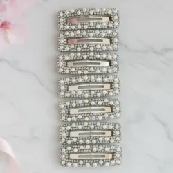 Hebillas de brillitos 