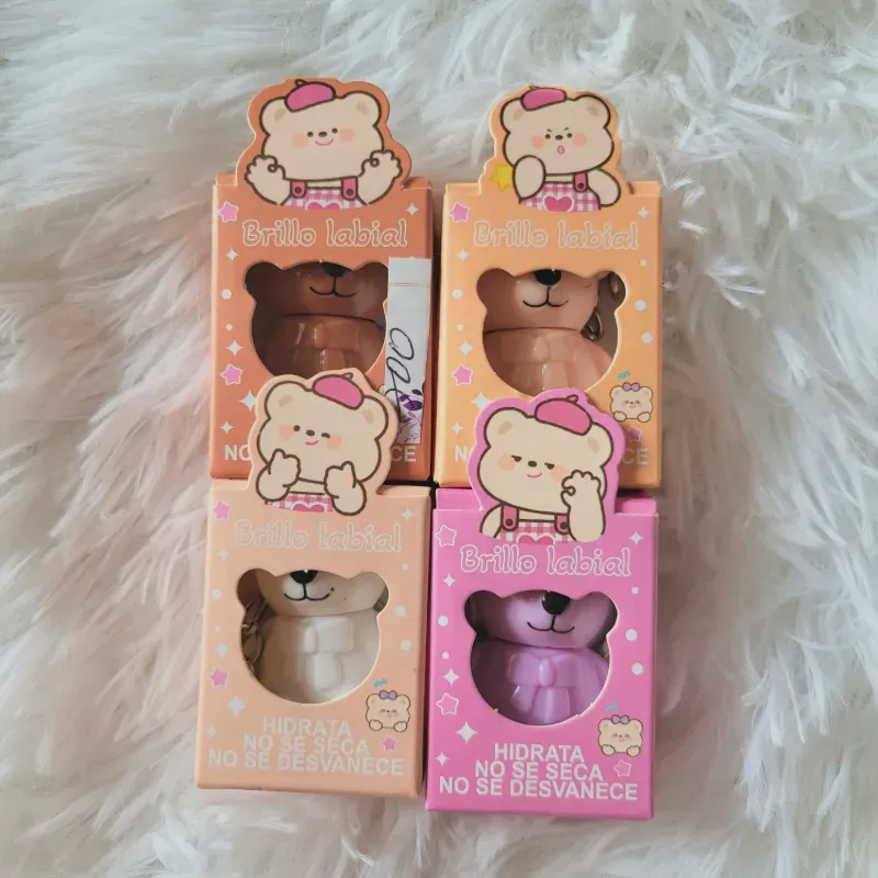 Labiales en forma de llaveros 