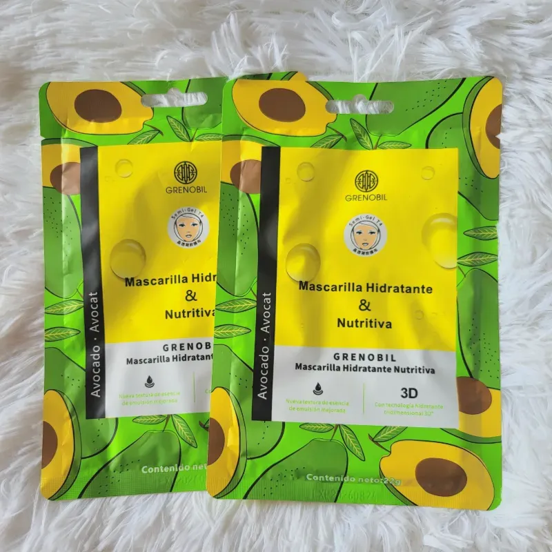 Mascarilla hidratante y nutritiva 