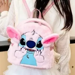 Mochila Stitch rosa