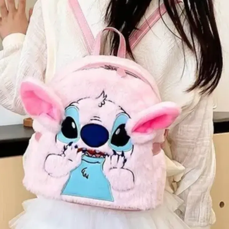 Mochila Stitch rosa