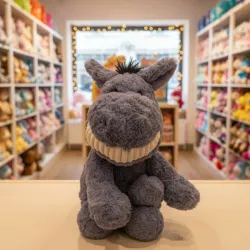 Peluche de burrito mediano