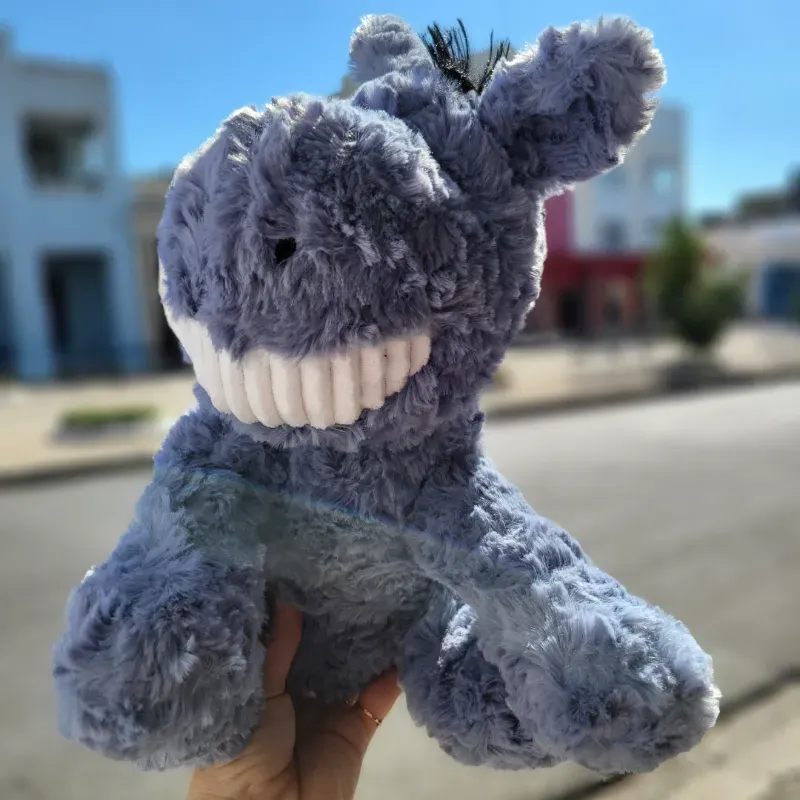 Peluche de burrito mediano