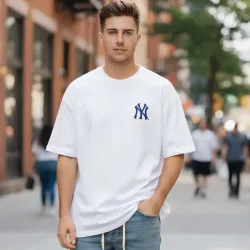 Pullover blanco NY💙