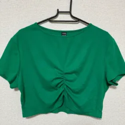 Pullover corto verde 🦚
