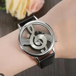 Reloj plateado y negro 🖤🔗