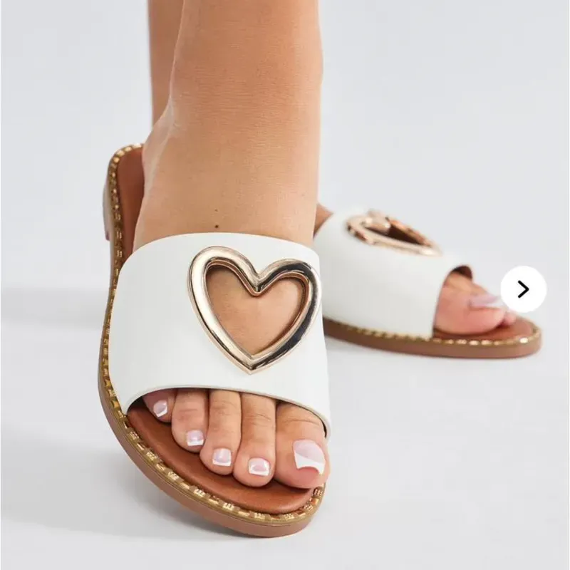 Sandalias blancas 
