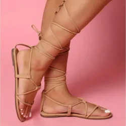 Sandalias cocalecas beige 