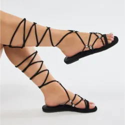 Sandalias cocalecas negras 