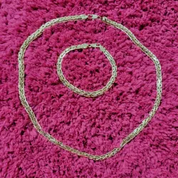 Set de cadena y manilla 