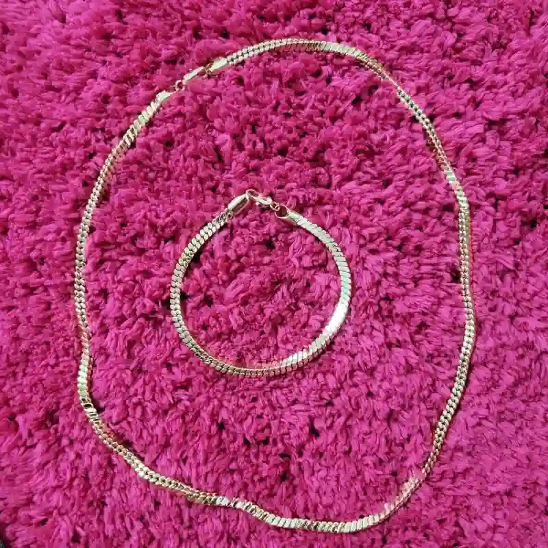 Set de cadena y manilla 