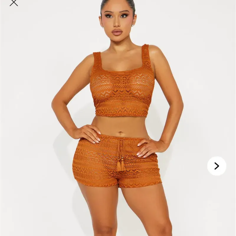 Set de pareo de short y blusa 🦀