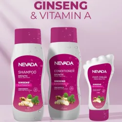 Set de shampoo acondicionador y crema para los pies