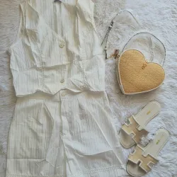Conjunto de Short miu miu