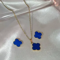 Set Van Cleef azul rey 💙 