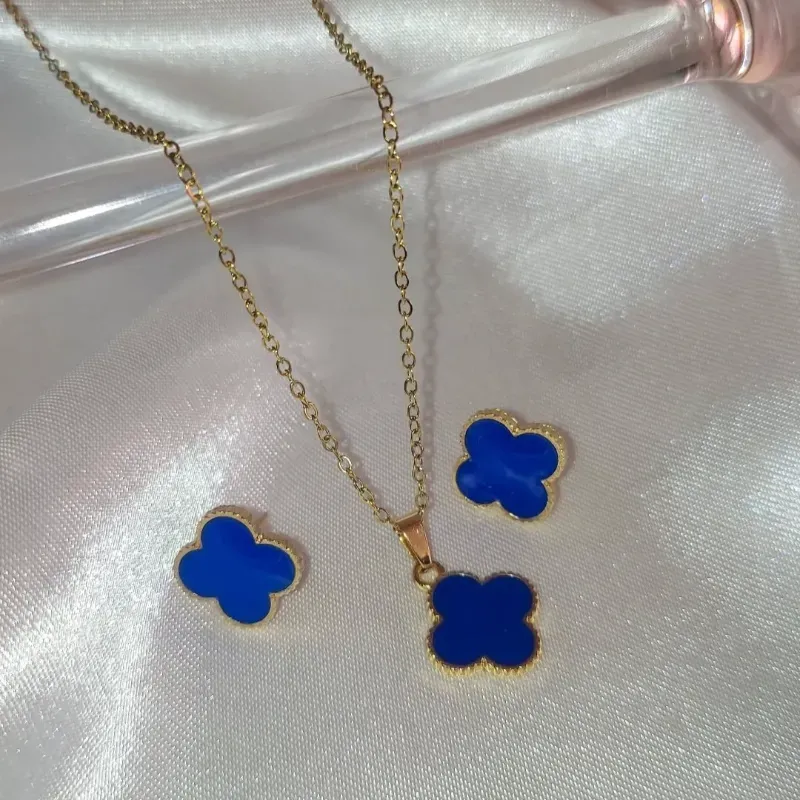 Set Van Cleef azul rey 💙 