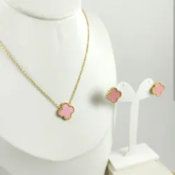 Set Van Cleef rosa claro 🩷