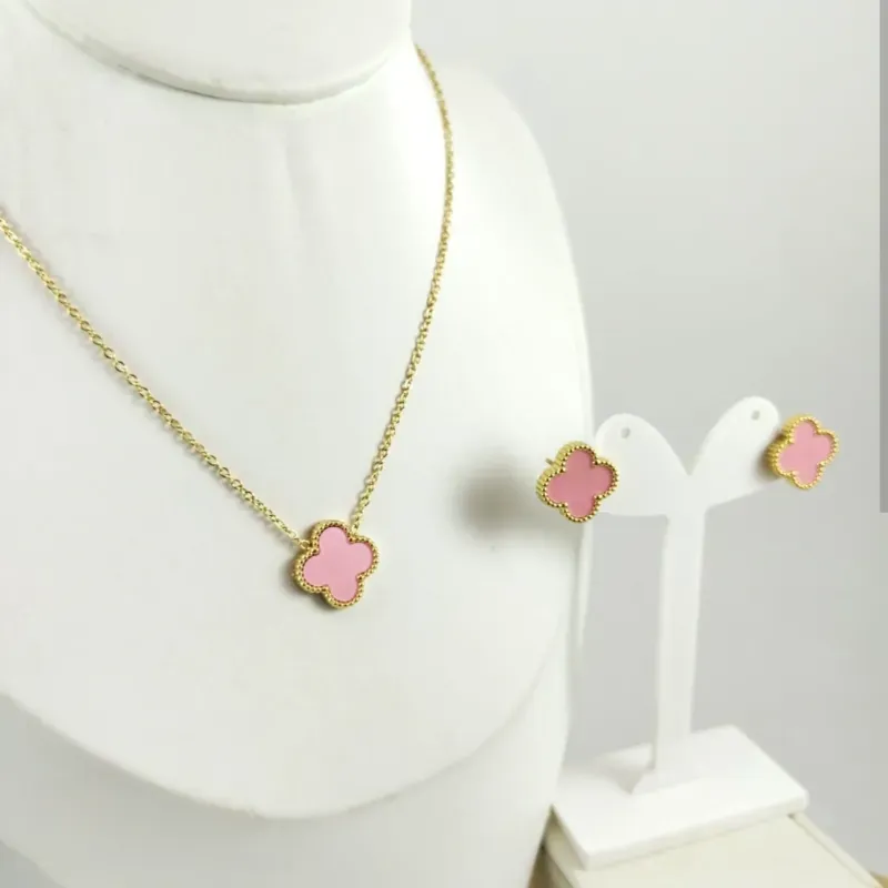 Set Van Cleef rosa claro 🩷