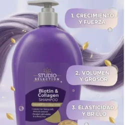 Shampoo de Biotina y Colageno