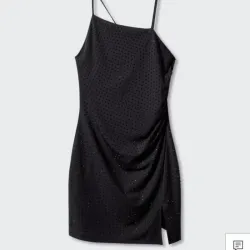 Vestido negro corto 