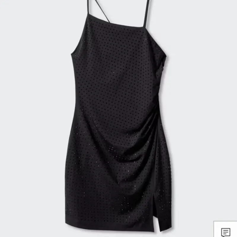 Vestido negro corto 