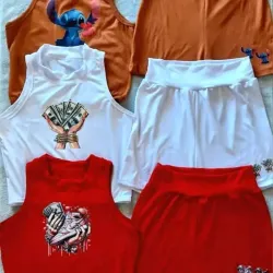 Juego de chort mujer 