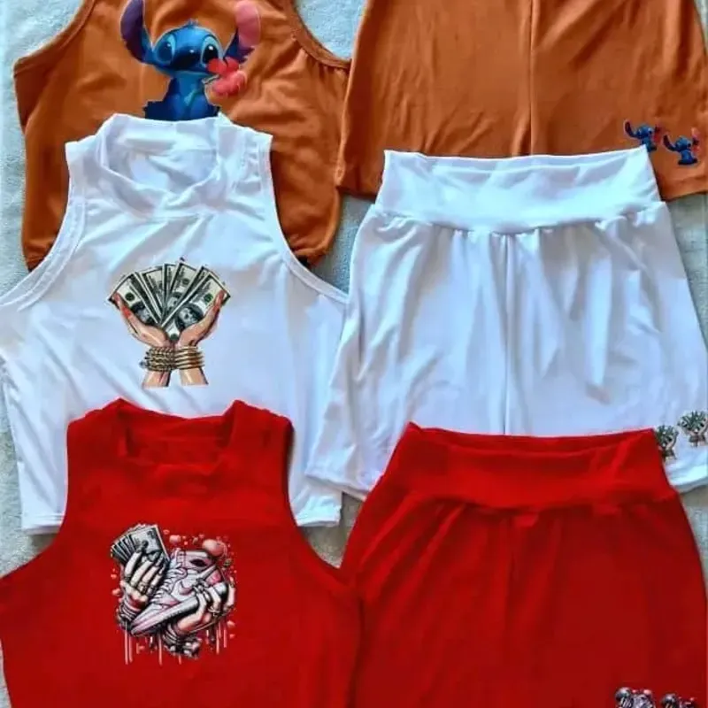 Juego de chort mujer 