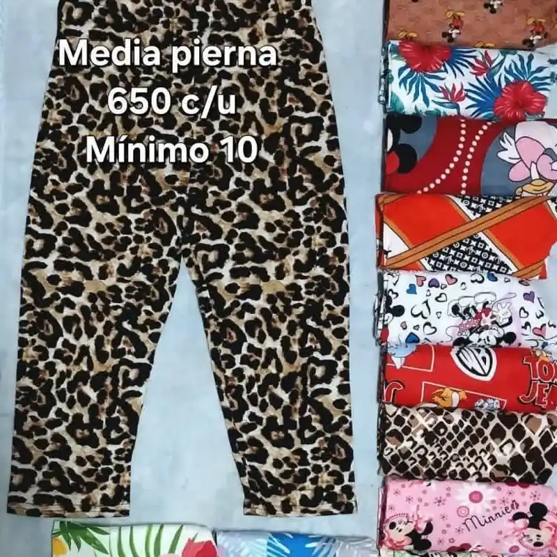 Licras medias piernas