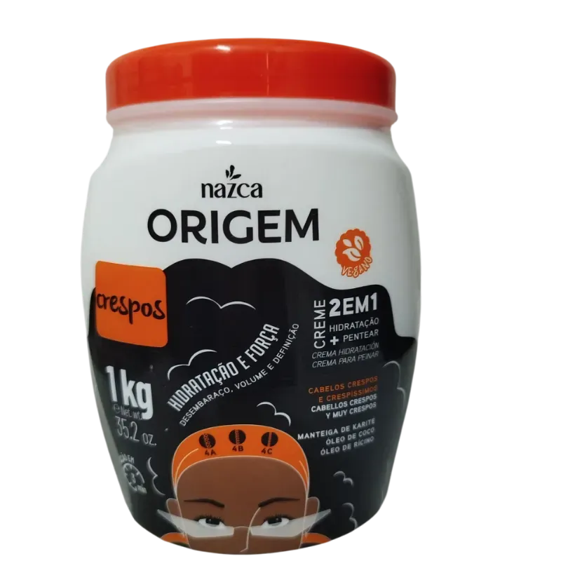 Crema de Peinar "Nazca ORIGEM" Crespos