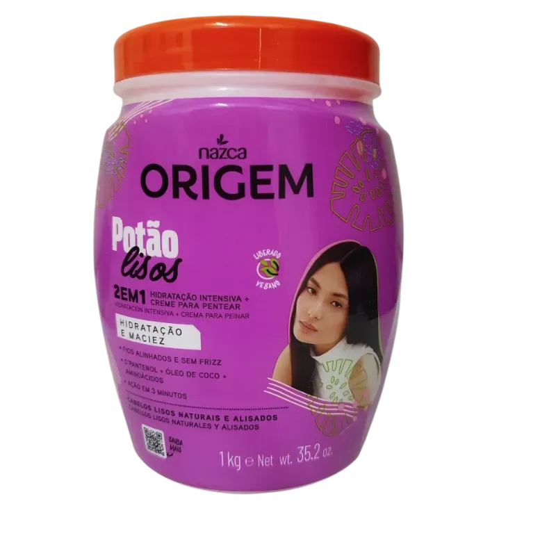 Crema de Peinar "Nazca ORIGEM" Lisos
