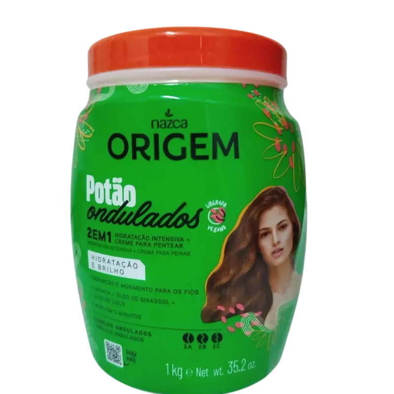 Crema de Peinar "Nazca ORIGEM" Ondulado