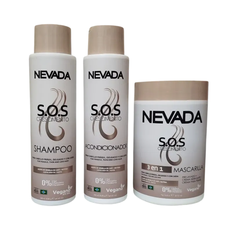 "Nevada" Cabello Frágil 