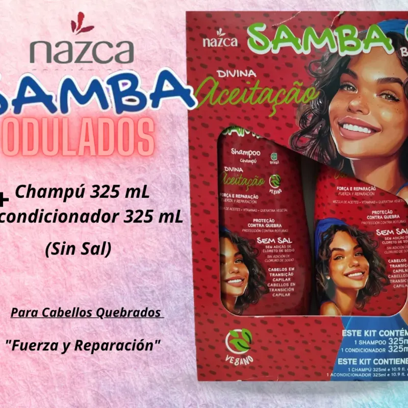 Set "Nazca Samba" Sin Sal