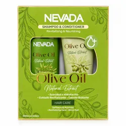 Juego de champú y acond olive oil Nevada