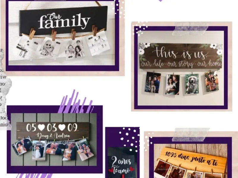 💜 Maderitas con Fotos💜