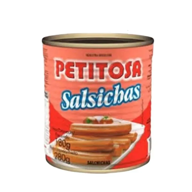 Salchichas enlatadas 