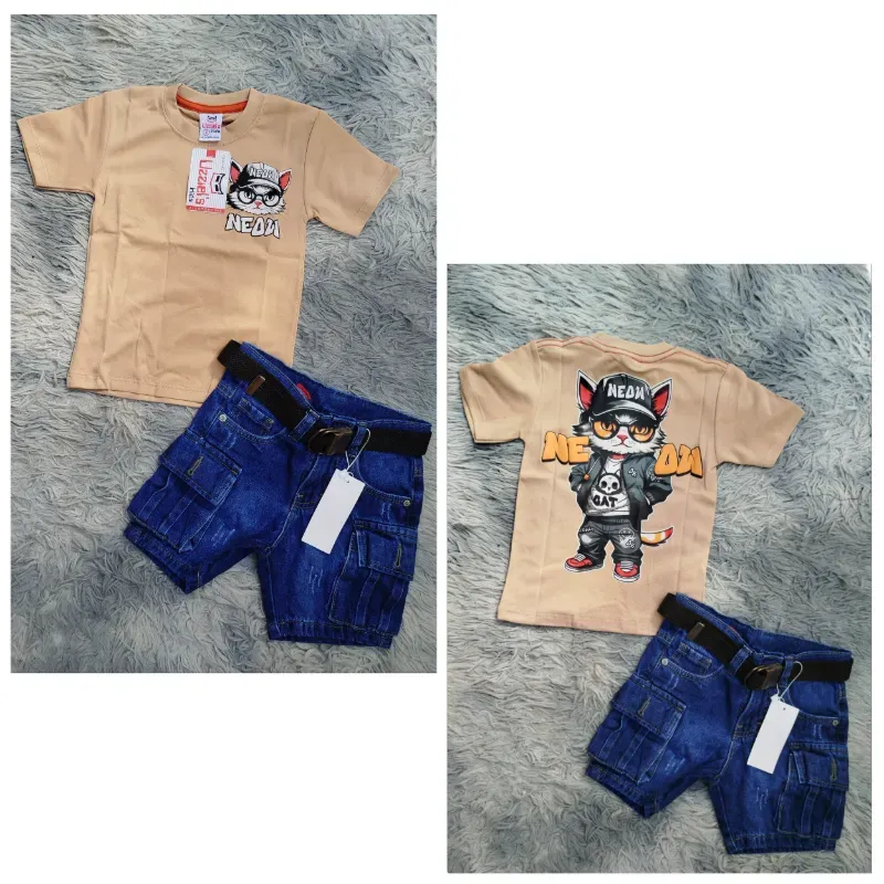 Bermudas y pullover 
