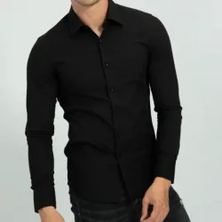 Camisas mangas largas.