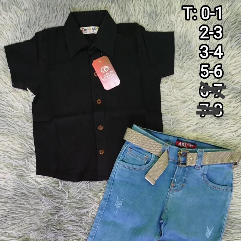Camisas y pantalones.