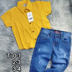 Camisas y pantalones.