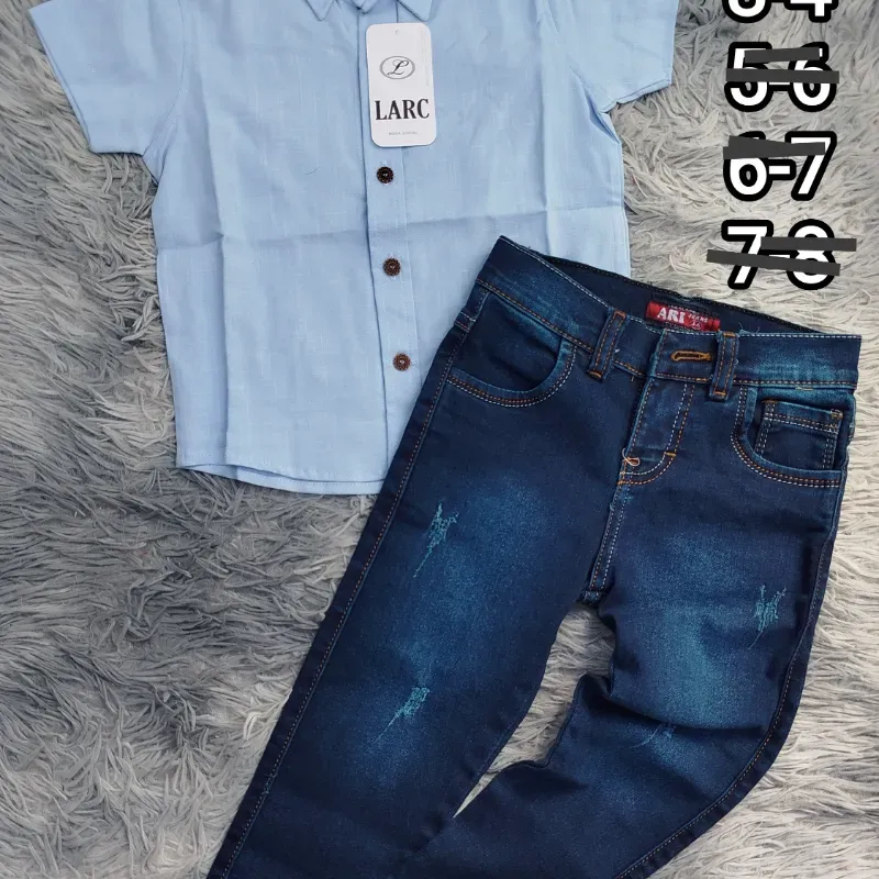 Camisas y pantalones.