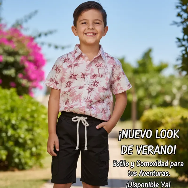 Conjuntos camisas estampadas.