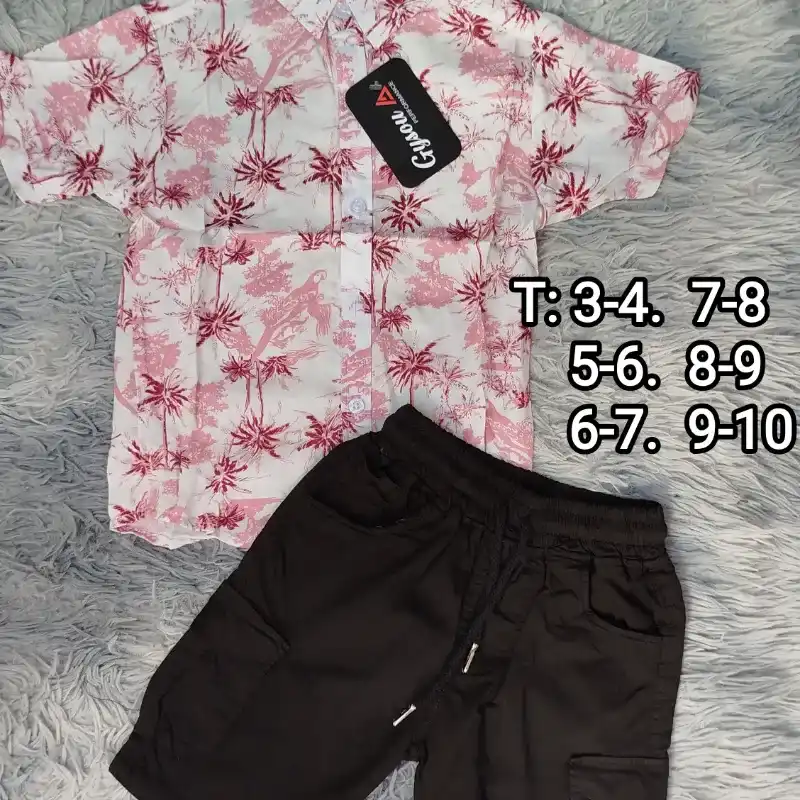 Conjuntos camisas estampadas.