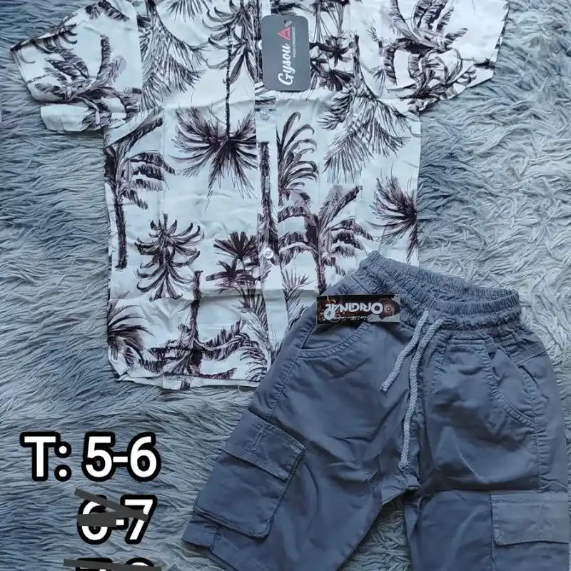 Conjuntos camisas estampadas.