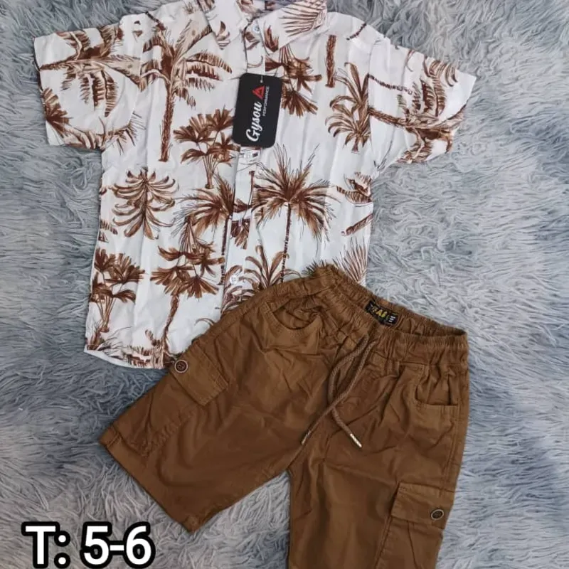 Conjuntos camisas estampadas.