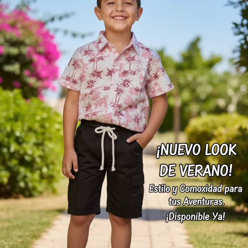 Conjuntos camisas estampadas.