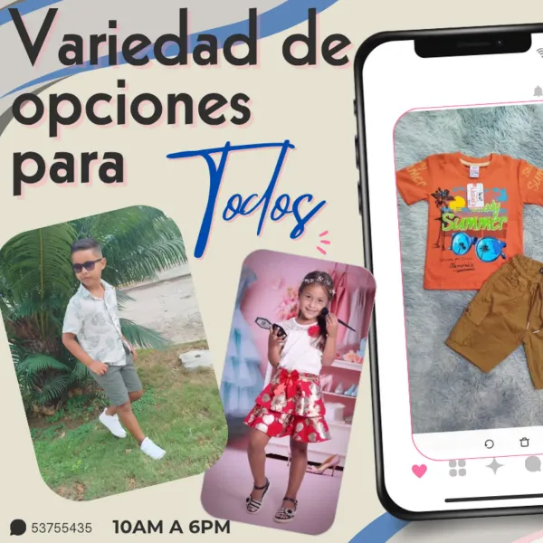 En nuestra tienda podrá encontrar variedad de prendas para los consentidos(as) de cada hogar. Ropa y calzado para hombres, y algunos detalles para las damas.
No dude en preguntar o llegar. Será atendido como usted merece.
