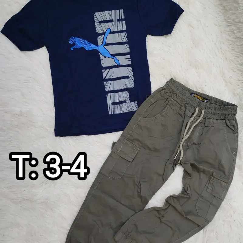 Pulover y pantalón.