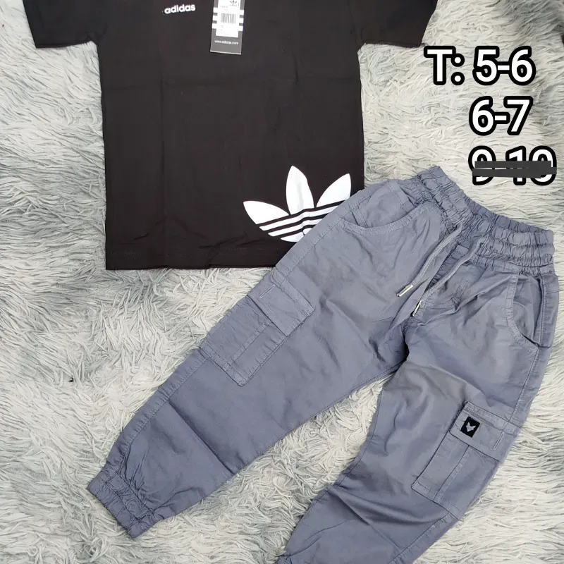 Pulover y pantalón.